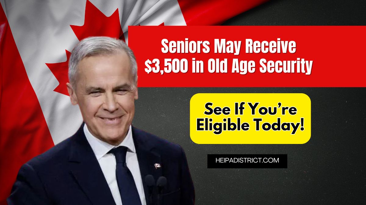 Seniors May Receive $3,500 in Old Age Security – See If You’re Eligible Today!