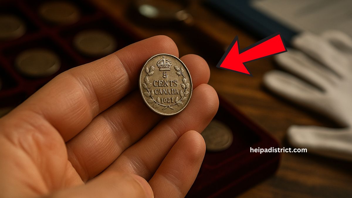 The 1921 Canadian 5-Cent Coin Worth Over $100,000 – Do You Have One?