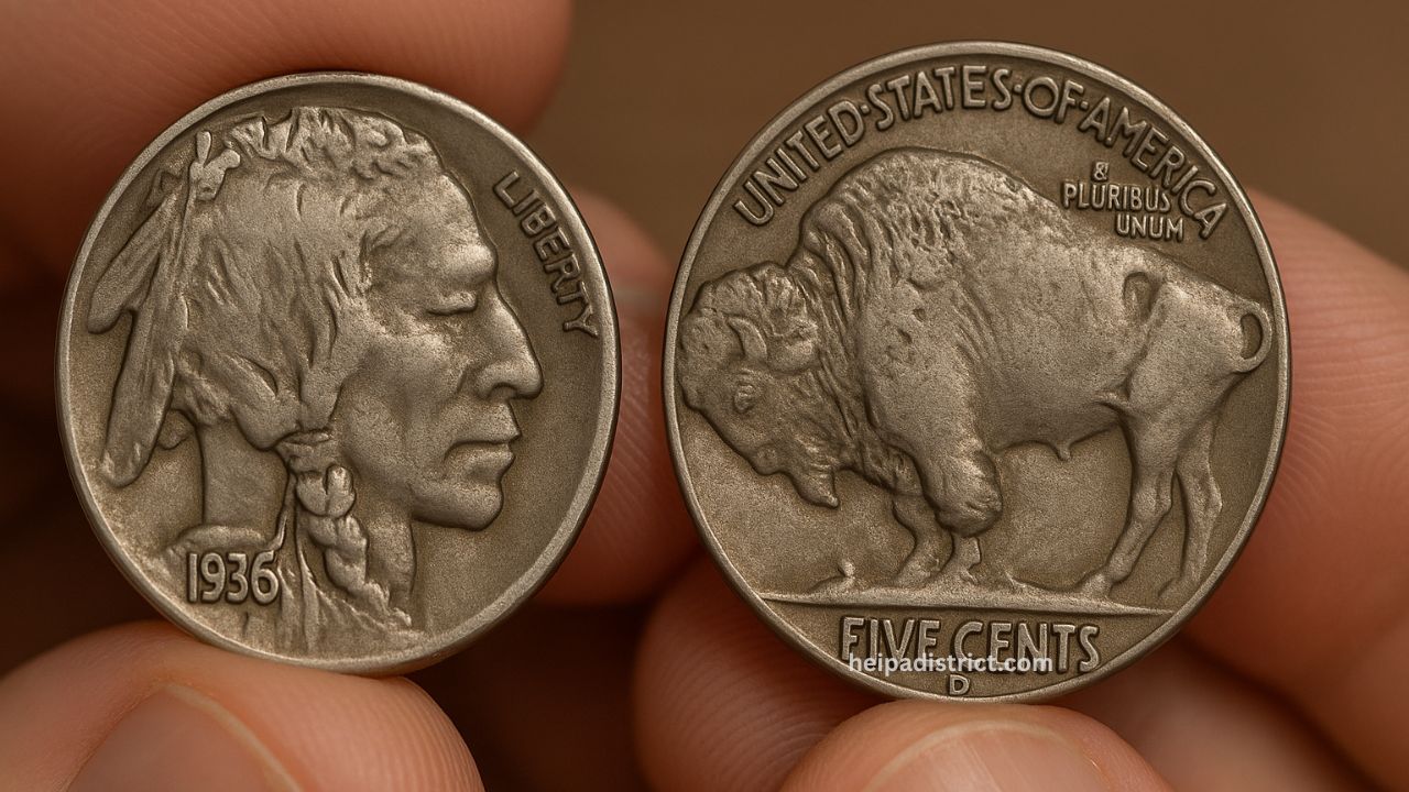 1936 D-S Three-Legged Buffalo Nickel Sold For $21,000