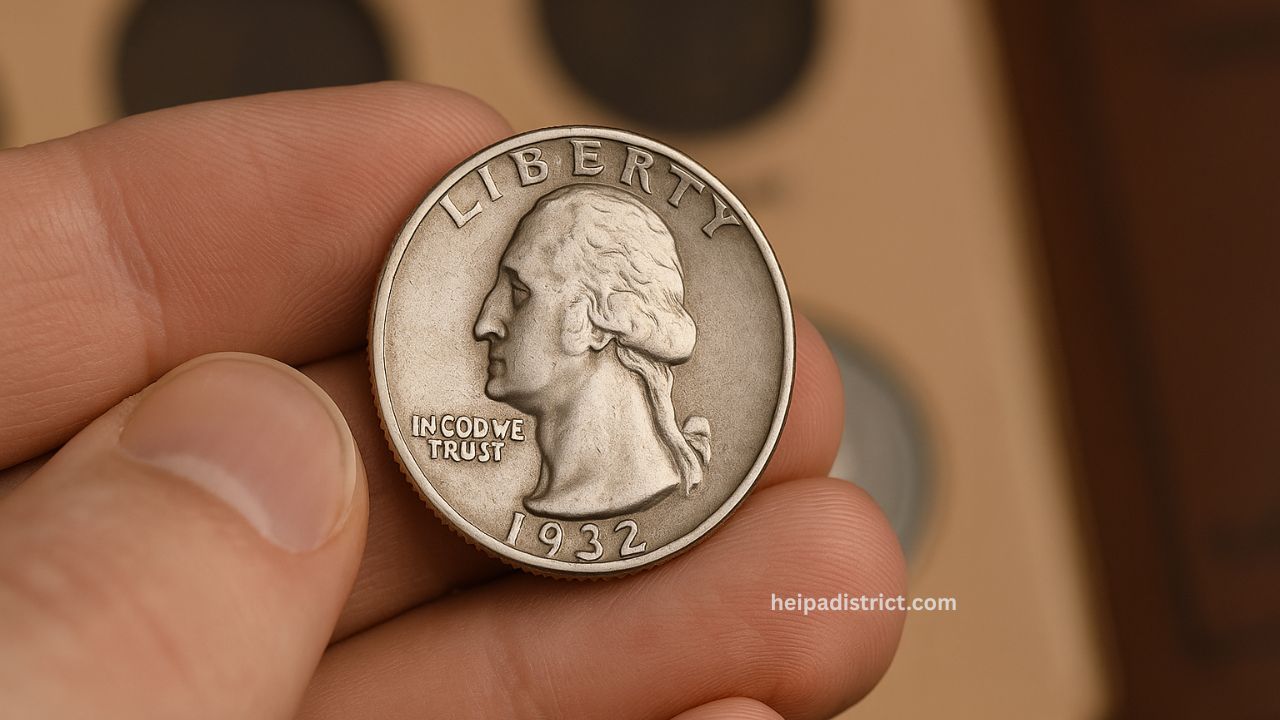 1932-D Washington Quarter Found In Old Album – Valued At $10,000